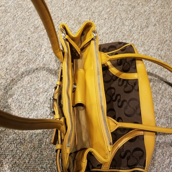 Sophia Caperelli Women's Large Signature Handbag w/Leather trim - Picture 7 of 14